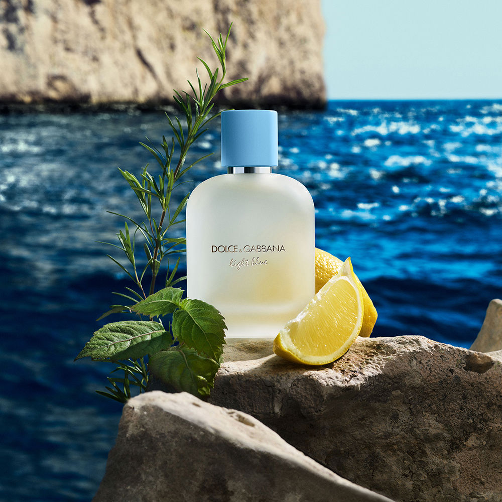 SET DOLCE GABBANA LIGHT BLUE HOMBRE