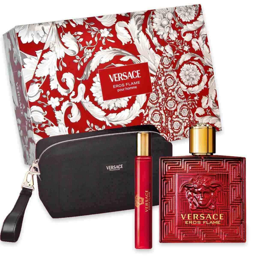 SET VERSACE EROS FLAME BOLSO