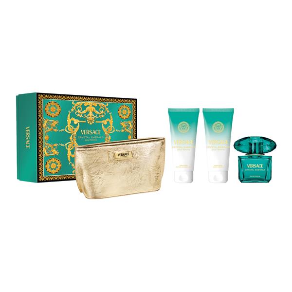 SET VERSACE CRYSTAL EMERALD POUR FEMME