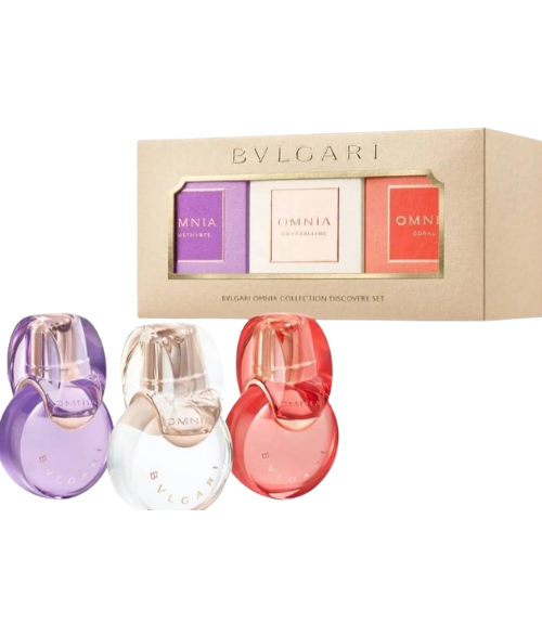 SET MINI BVLGARI OMNIAS X 3