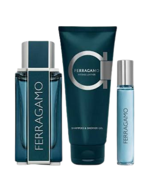 SET SALVATORE FERRAGMO INTENSE LEATHER