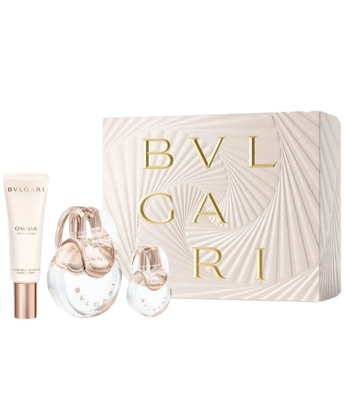 SET BVLGARY OMNIA CRYSTALLINE EDT