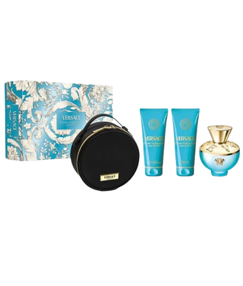 SET VERSACE DYLAN TURQUOISE DAMA