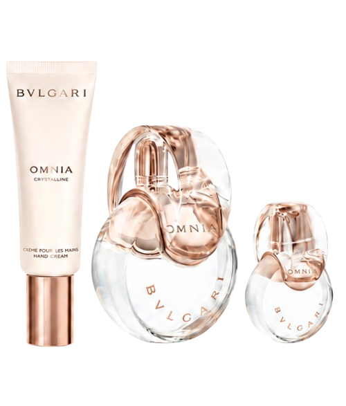 SET BVLGARY OMNIA CRYSTALLINE EDT