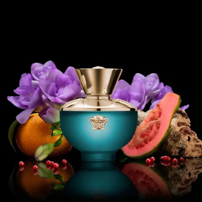 SET VERSACE DYLAN TURQUOISE DAMA