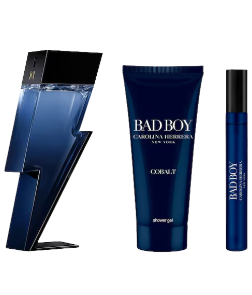 SET CAROLINA HERRERA BAD BOY COBALT  EDT HOMBRE