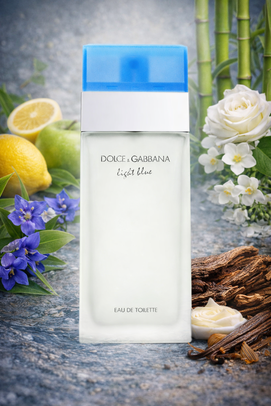 SET DOLCE GABBANA LIGHT BLUE DAMA