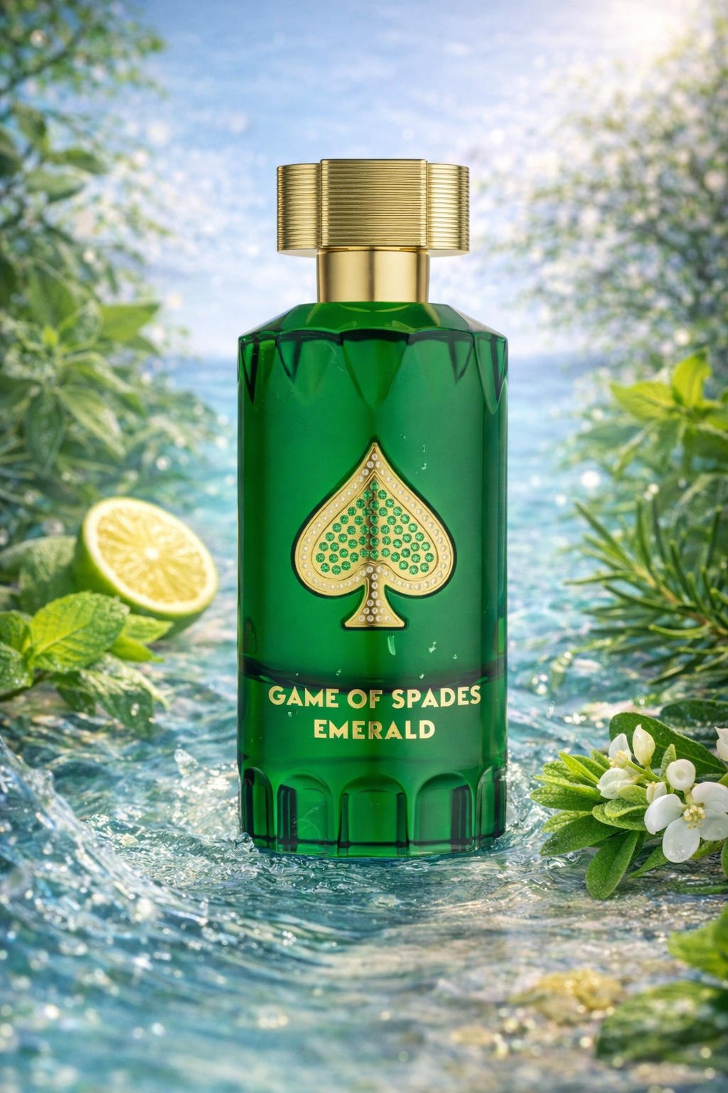 Jo Milano Game Of Spades emerald Unisex