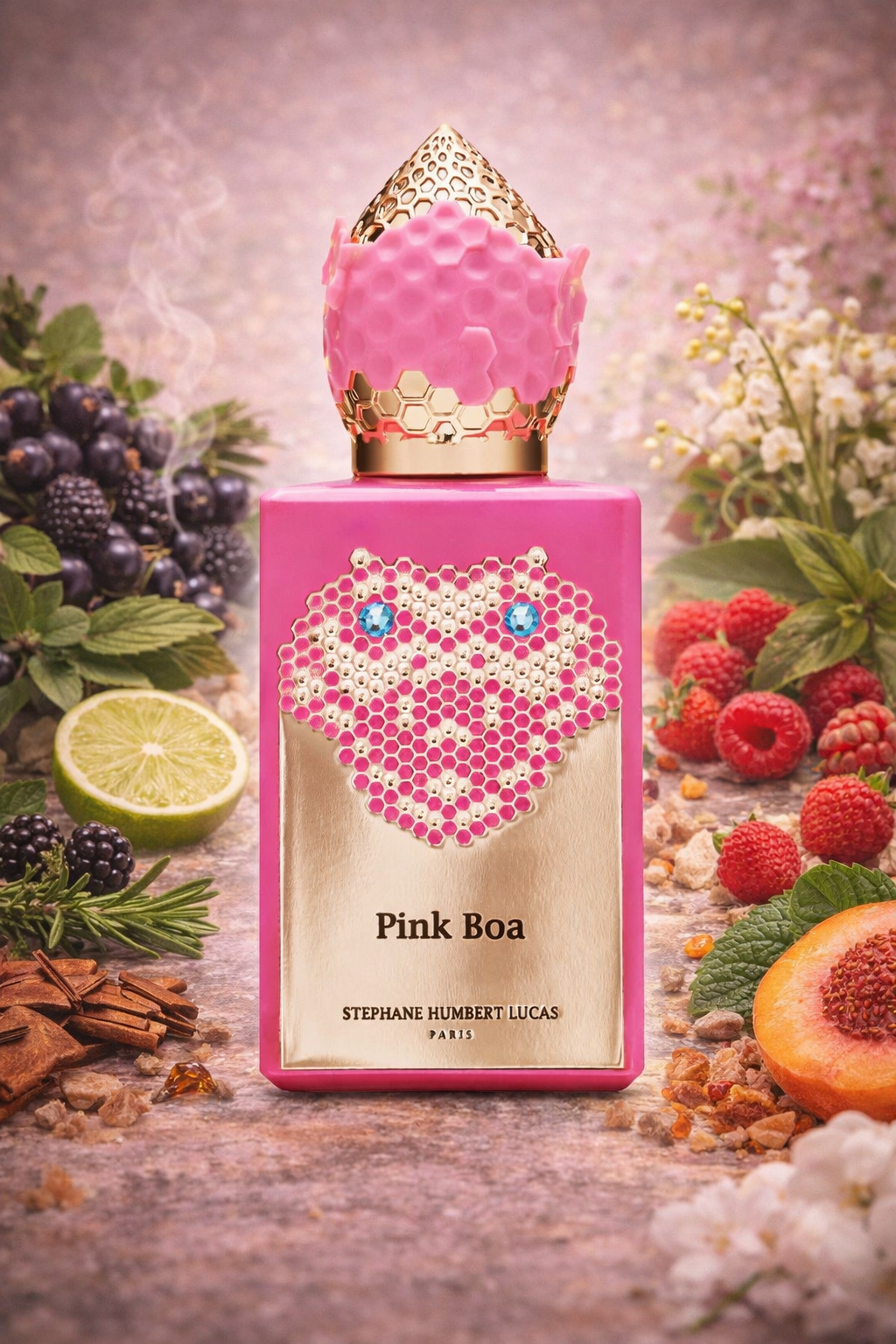 STEPHANE HUMBERT LUCAS PINK BOA UNISEX