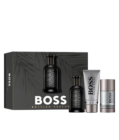 SET HUGO BOSS BOTTLED PARFUM HOMBRE