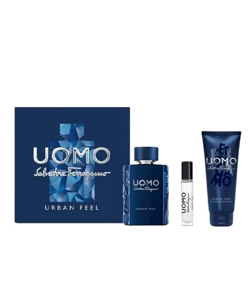 SET SALVATORE FERRAGAMO UOMO URBAN FEEL HOMBRE
