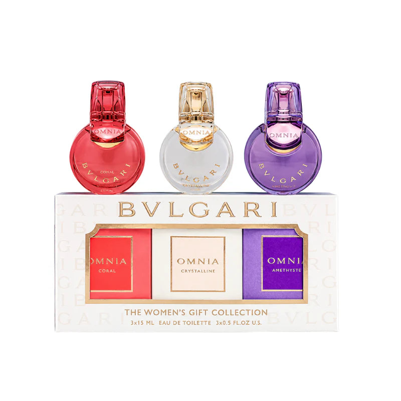 SET MINI BVLGARI OMNIAS X 3