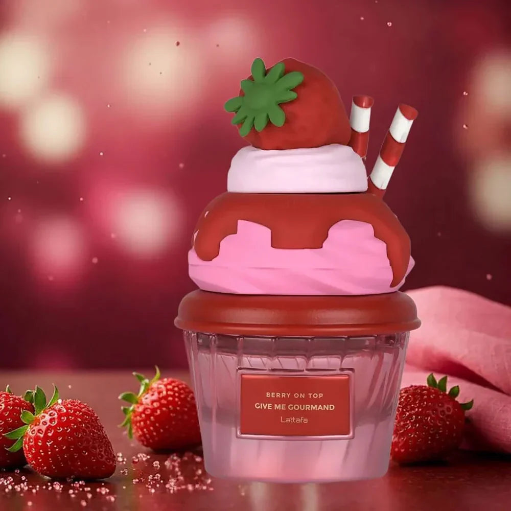 LATTAFA GIVE ME GOURMAND  BERRY ON TOP DAMA