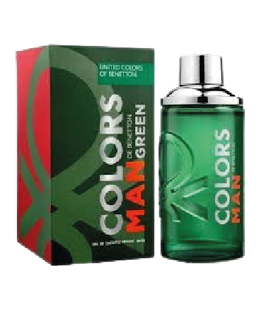 BENETTON COLORS MAN GREEN HOMBRE