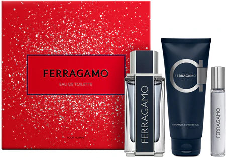 SET SALVATORE FERRAGMO INTENSE LEATHER