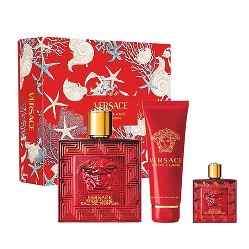 SET VERSACE EROS FLAME X3
