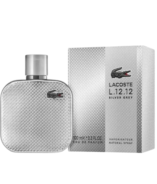 LACOSTE L.12.12 SILVER GREY HOMBRE