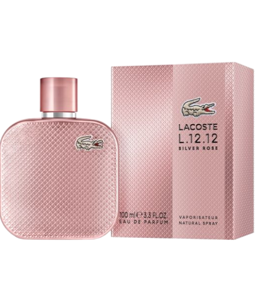 LACOSTE L.12.12 SILVER ROSE DAMA