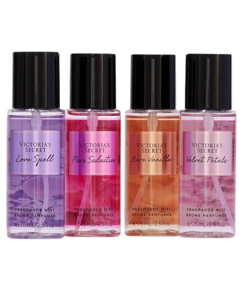 SET VICTORIA'S SECRET X 4 UNIDADES