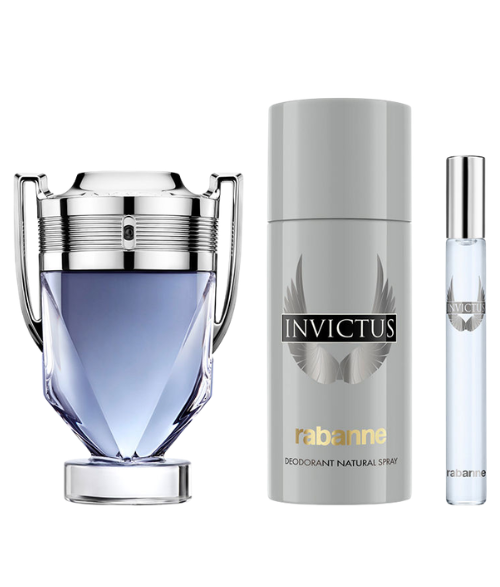 SET  RABANNE INVICTUS EDT HOMBRE
