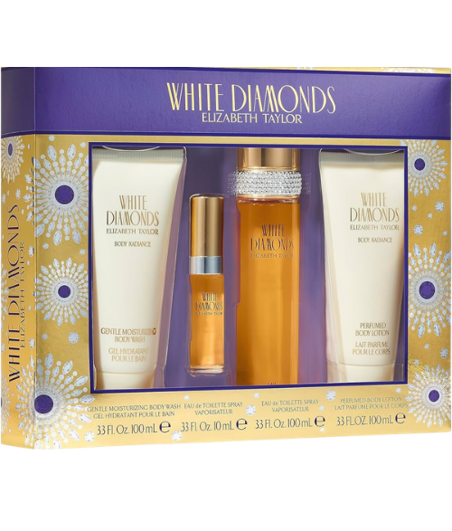 SET ELIZABETH TAYLOR WHITE DIAMONDS