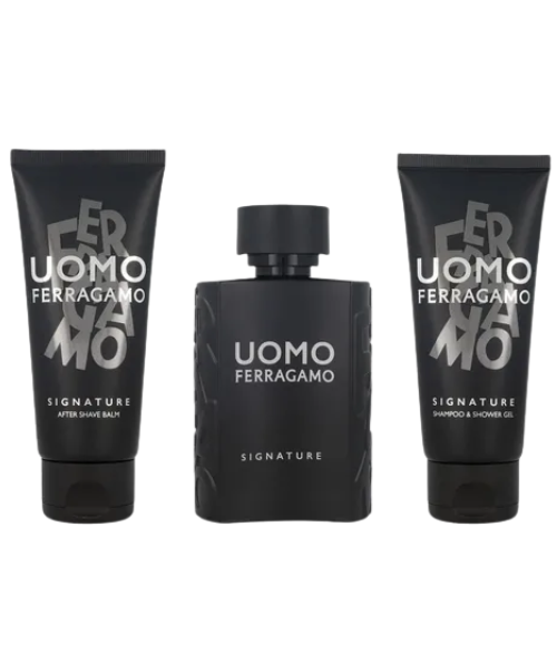 SET SALVATORE FERRAGAMO UOMO SIGNATURE