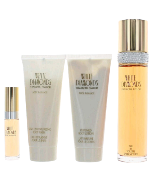 SET ELIZABETH TAYLOR WHITE DIAMONDS