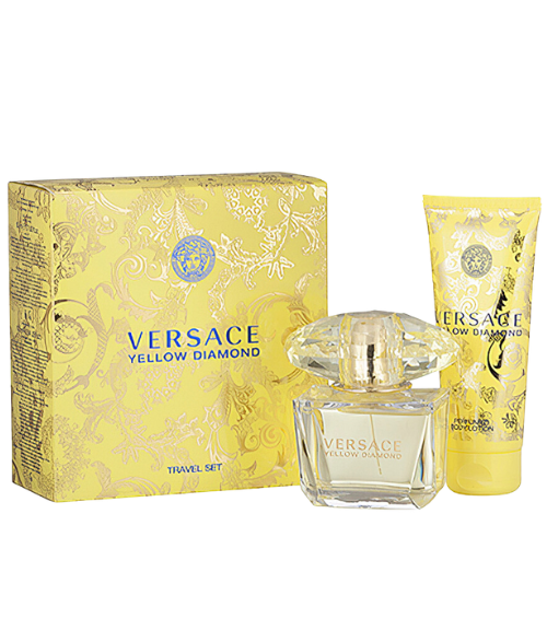 SET TRAVEL VERSACE YELLOW DIAMOND DAMA