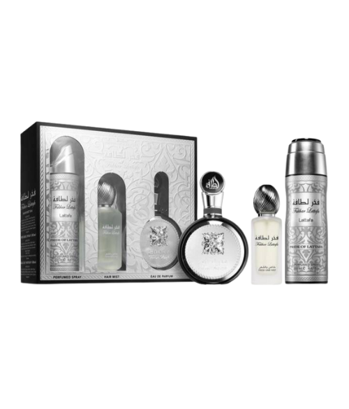 SET LATTAFA FAKHAR BLACK HOMBRE