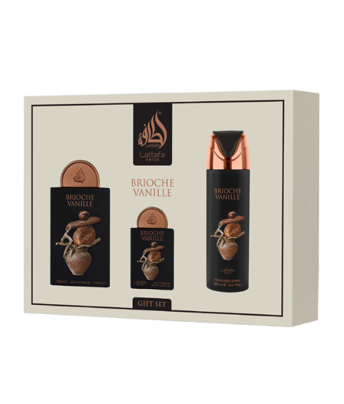 SET LATTAFA BRIOCHE VANILLE