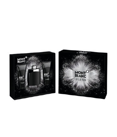 SET MONT BLANC LEGEND HOMBRE