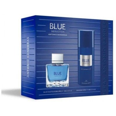 SET ANTONIO BANDERAS BLUE SEDUCTION HOMBRE