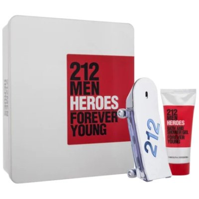 SET CAROLINA HERRERA 212 MEN HEROES