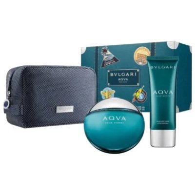 SET BVLGARI AQVA POUR HOMME