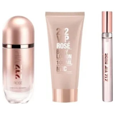 SET CAROLINA HERRERA 212 VIP ROSÉ DAMA