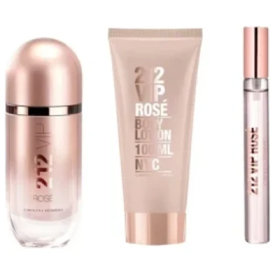 SET CAROLINA HERRERA 212 VIP ROSÉ ELIXIR DAMA