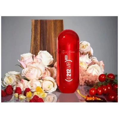 CAROLINA HERRERA 212 VIP RED EAU DAMA