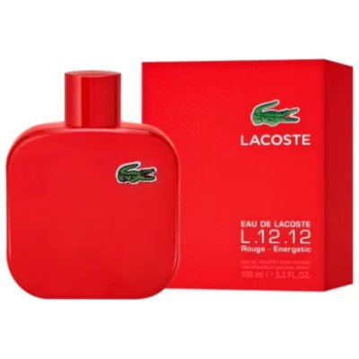 LACOSTE L.12.12 ROUGE ENERGETIC HOMBRE