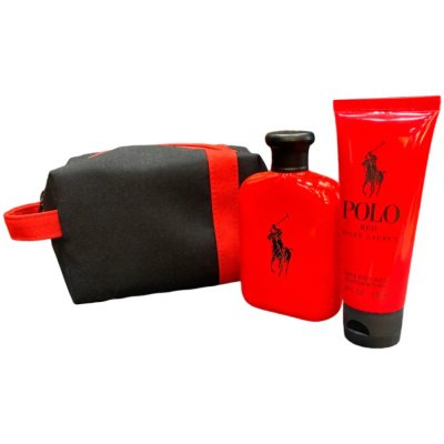 SET RALPH LAUREN POLO RED + BOLSO VIAJERO HOMBRE