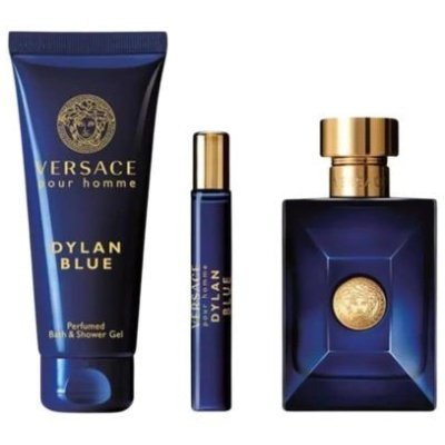 SET VERSACE POUR HOMME DYLAN BLUE