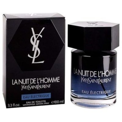 YVES SAINT LAURENT L'HOMME EAU <br>ÉLECTRIQUE HOMBRE