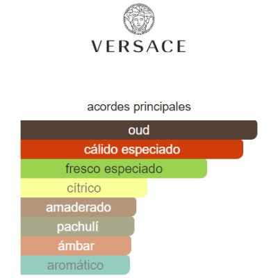 VERSACE POUR HOMME OUD NOIR HOMBRE