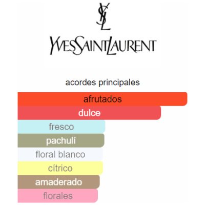 YVES SAINT  LAURENT MON PARIS DAMA