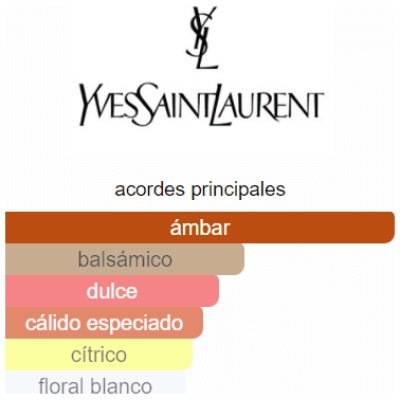 YVES SAINT LAURENT OPIUM DAMA