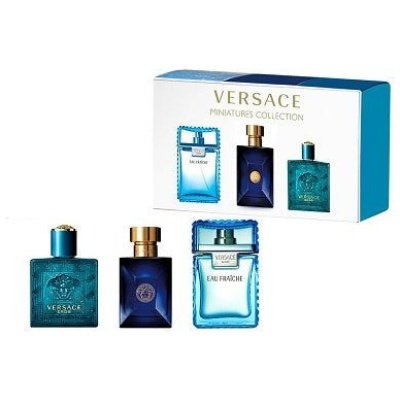 SET MINI VERSACE HOMBRE