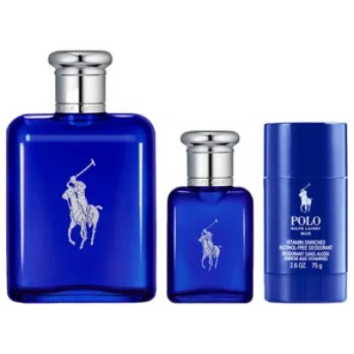 SET RALPH LAUREN POLO BLUE HOMBRE
