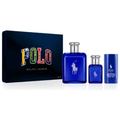 SET RALPH LAUREN POLO BLUE HOMBRE