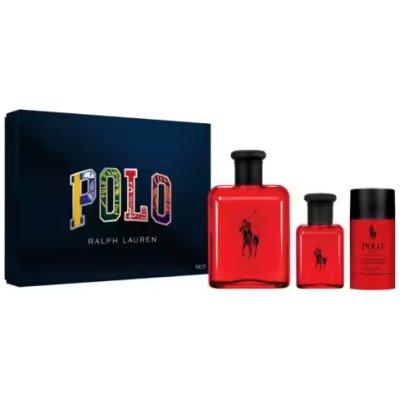 SET RALPH LAUREN POLO RED HOMBRE