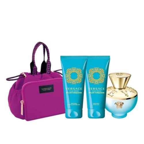 SET VERSACE DYLAN TURQUOISE DAMA