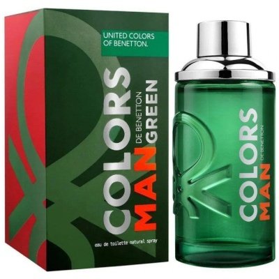BENETTON COLORS MAN GREEN HOMBRE